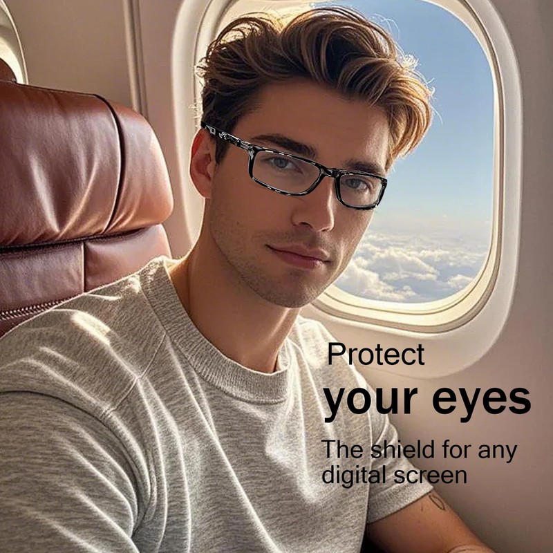 BIENCOOL Blue Light Blocking Reading Glasses,Readers for Men Women Spring