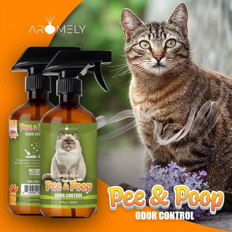 Pee & Poop Cat Deterrent Spray - Sands Heaven Advanced