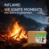 Inflame Kindling Wood 9 lbs Fire Starter Sticks for Camping,