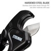 Steelman PVC Pipe Cutter Tool, Cuts 1-⅝-inch Plastic Tube, Ratcheting,