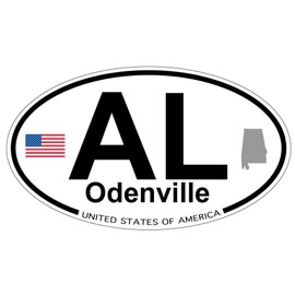 US Decal, Inc. Odenville, Alabama Oval Sticker