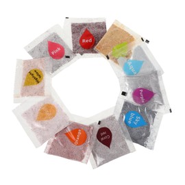 DOITOOL 10pcs Tie Dye Fabric Dyeing Kit Tie Dye Powder DIY Supplies for Boys and Girls Crafts Party