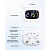 PERMUST Children's Alarm Clock, LED Children's Alarm Clock, Brightness Adjustable,
