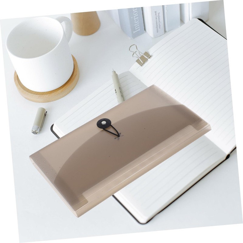 Operitacx Accordion Bag with Neck Strap Document Organiser for Paper