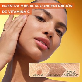 Garnier Express Aclara Serum Noche Antimanchas con 10 Vitamina C Pura para una Piel Radiante, reduce las Manchas durante la Noche, 30ml               