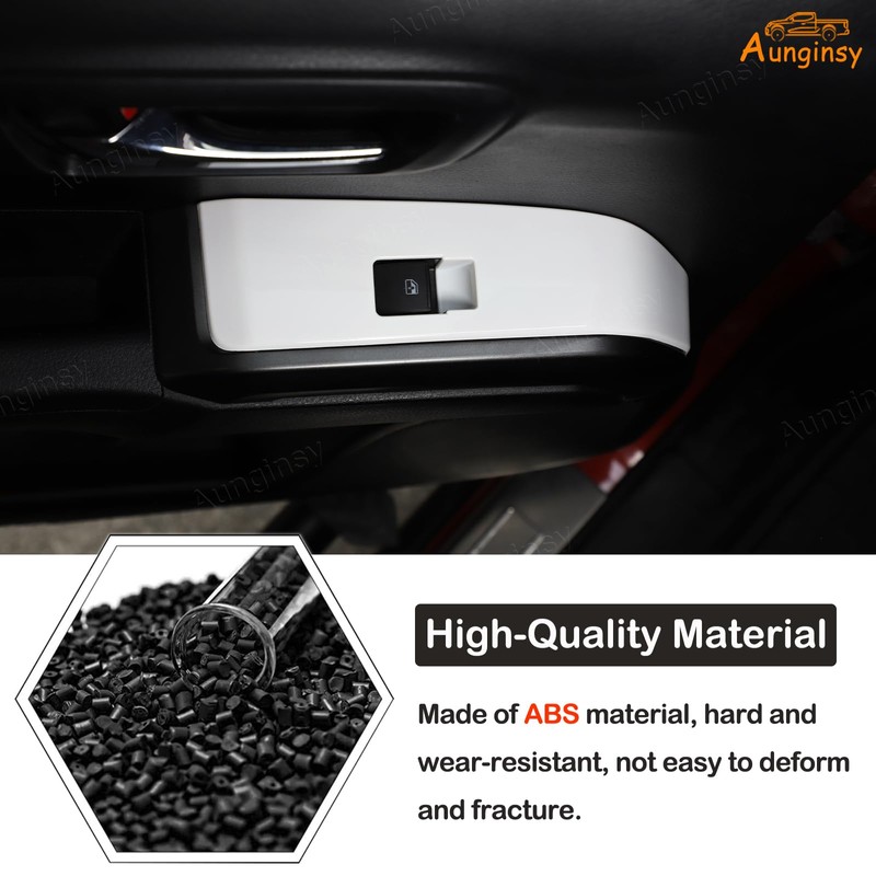 Aunginsy Car Door Window Glass Lift Button Panel Trim Cover
