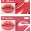 TWINKLE POP Pure Glass Tint 3.8ml, Color:02 Cool Mauve
