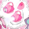 Nosiny 2 Pieces Kids Flashlights for Toddlers Pink Girls Plastic