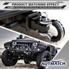 AUTMATCH D Ring Shackle 3/4" Shackles (2 Pack) 41,887Ibs Break