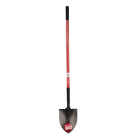 Maykoosh Farmhouse Fresh Square Point Shovel - Sturdy 48 Fiberglass Handle - Heavy Duty 16 Gauge Steel Head - 28 Square Shovel - Durability