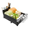 Simple Trending Dish Rack, Steel Dish Drying Rack for Kitchen