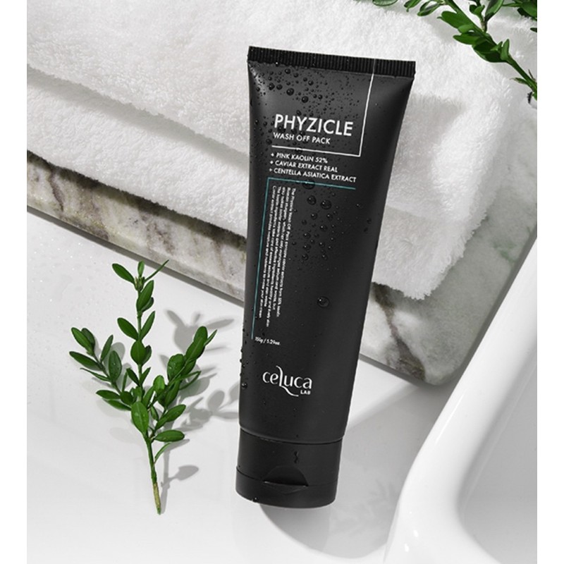 Seluka Celuka Physicle Wash-Off Pack 100g Caviar Mud Pore Management