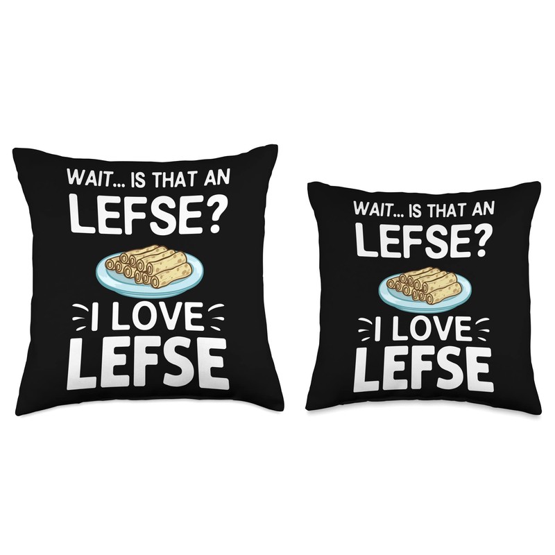 Lefse Norwegian Bread Recipe Maker Flatbread Rolling Throw Pillow