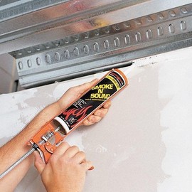STI SNS120W Smoke 'N' Sound Acoustical Sealant White 20oz Sausage