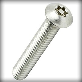 New Pack of 50 Pcs 3/8-16 x 1-1/4" inch Torx Security Machine Machine Screws Kit Button Head Stainless Steel Set Warranity by Pr-Merchant