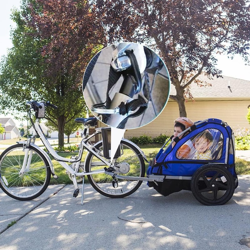 Bicycle Trailer Coupling, Trailer Accessories, Children's Traction Head, for Prams,