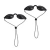 Fukaisu 2 Pairs Protective Goggles for Red Light, Tanning Bed