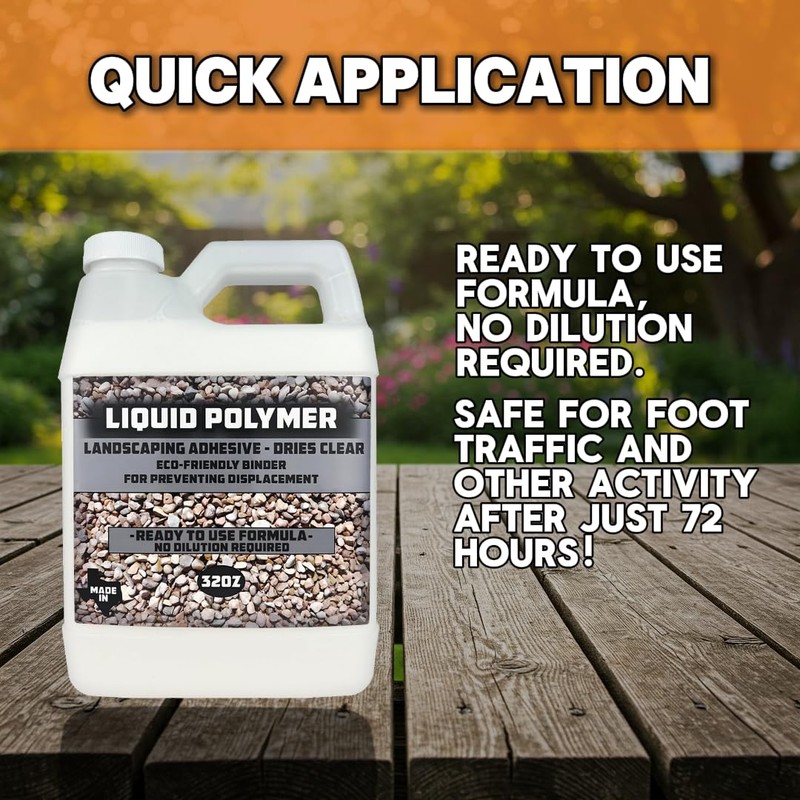 Liquid Polymer- 32 oz. Ready to use. No Mixing Required