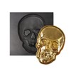 Small - Skull 3D Graphite Ingot Mold for Precious Metal