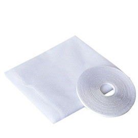 200X150cm Magnetic Window Screen DIY Screen Window with Tape Anti-Insect Bug Mosquito Door Curtain Net Mesh