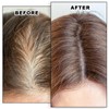 2 Stk Doppelseitige Haaransatzpuderpinsel, Schwarze Make-up-Pinsel mit Schwammkopf und Nylonborsten