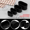 Hilitchi 20PCS Oval Furniture Leg Caps 1.57" x 0.78" Anti-Slip