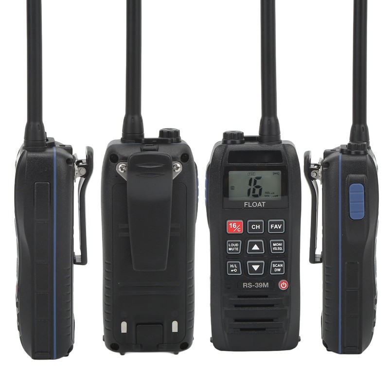 Marine Walkie Talkies 6W 1W VHF Two Way Radios Floating