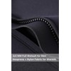 Lemorecn Mens Wetsuits Jumpsuit Neoprene 3/2mm Full Body Diving Suit(CA3031BLUE-M)