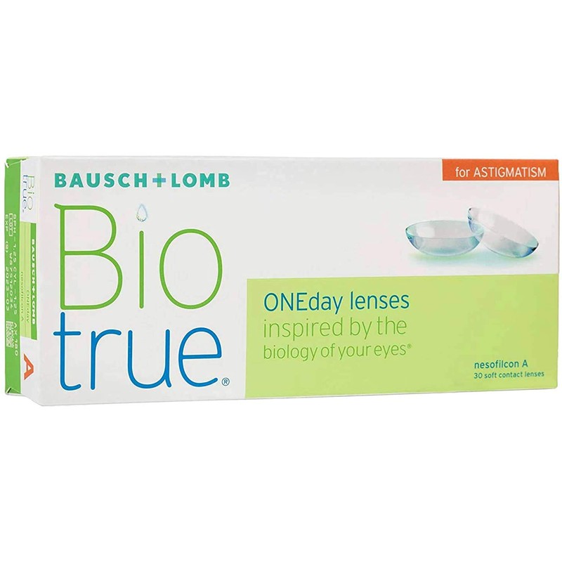 Biotrue OneDay for Astigmatism|Dp:2.25Bk:8.40Zl:-2.25Ax:80.00Dm:14.50