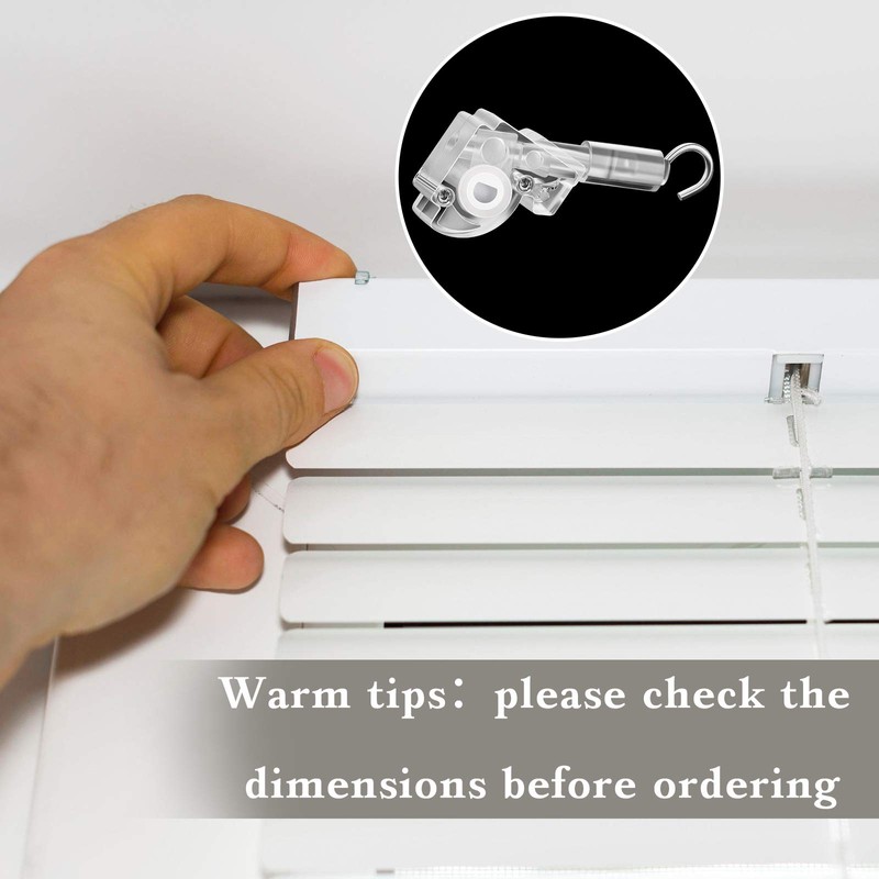 4 Pieces Blind Wand Tilter Control Wand for 1 Inch