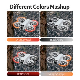 MotuTech DJI Neo TPU Guards for Propeller Protection Propeller Guard Anti-collision Accessories (Red)