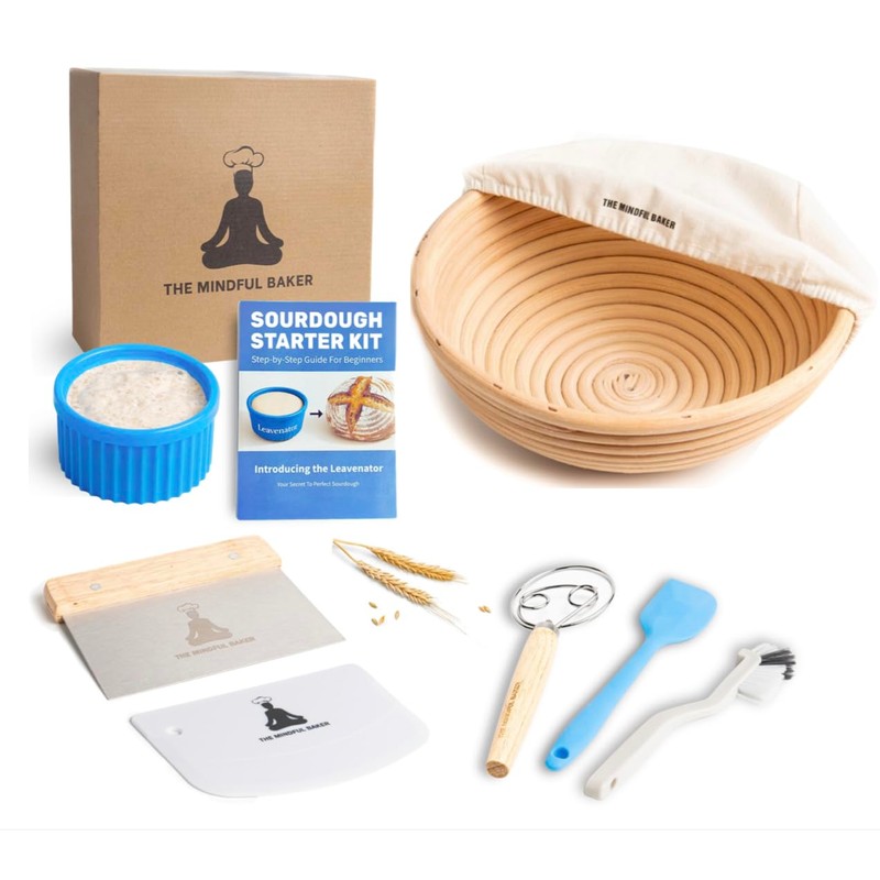 The Mindful Baker Sourdough Starter Kit | Exclusive Leavenator &