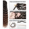 Deep Wave Faux Locs Crochet Hair- 24 Inches 8 Packs