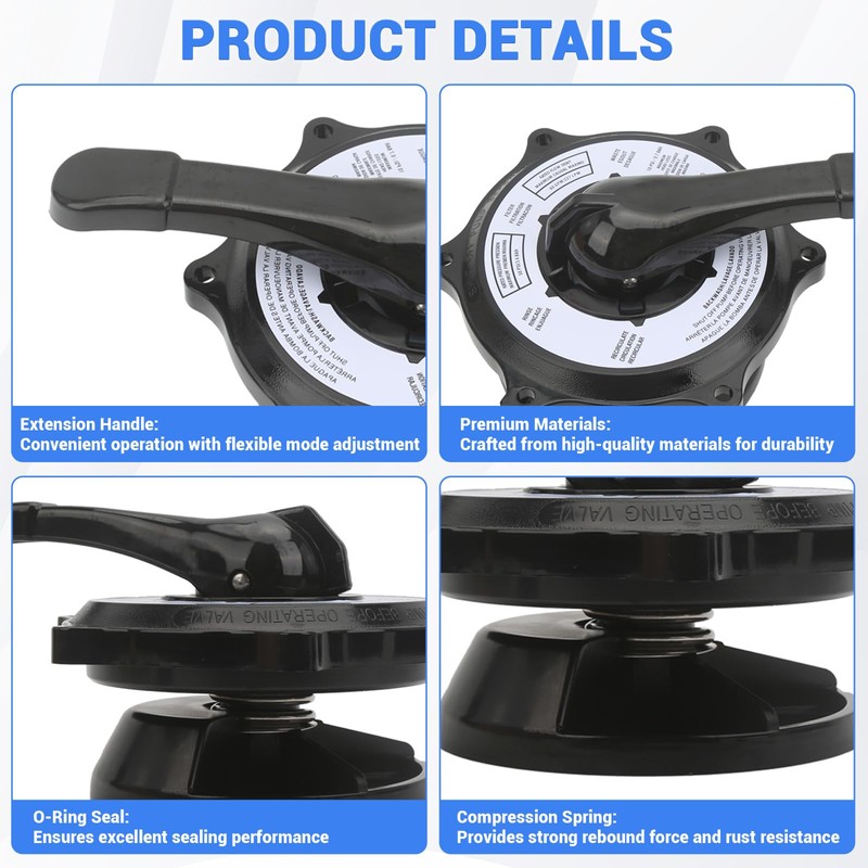SZQBZMJ SPX0710XBA17 Key Cover and Handle Assembly Compatible with Hayward
