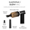 GAMMA+ Blow Vac 2-in-1 Handheld Air Blower and Vacuum USB-C