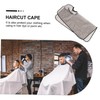 Baluue 3 Pcs Waterproof Hair Cutting Cape Barber Design Soft