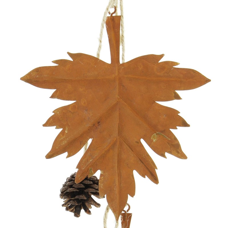Metal Hanger "Autumn Leaves" Set of 4