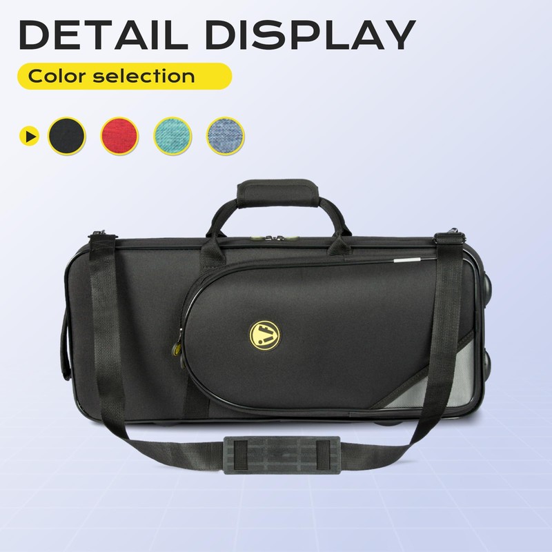Omebaige Sax Cases, Lightweight Alto Sax Case for Eb Alto