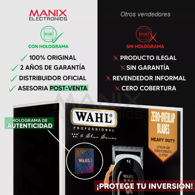 Wahl Cortadora Y Terminadora Profesional Wahl Unicord Combo Uso Intensivo