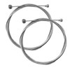 Laxzo ® 2Pcs Universal Bicycle Brake Cables, 1100mm Front &