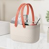 Bathroom Toiletry Basket,Drainage Box for Shower - Draining Organizer for