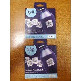 Tile 2 Packs of 15: Tile By Life 360 Lost & Found Labels (4457) W1D