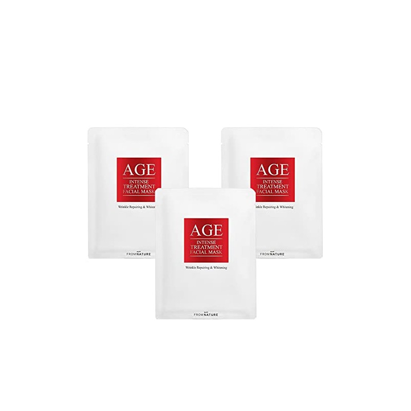 From Nature Age Treatment Facial Mask (3 Pieces)