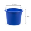United Solutions Easy-Access Storage Rope Handle Tub, 19 Gallon, Blue,