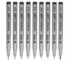 9Pcs Hand Painted Pens Waterproof Micro Line Pens Illustration Drawing