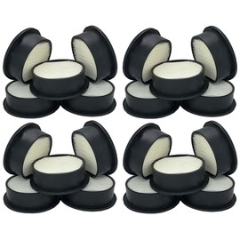 Sellerocity 20-Pack of American Made High Pleat Count Compressor Paper Air Filter, 4" Diameter, 1-3/8" Thickness, Compatible with Solberg 10