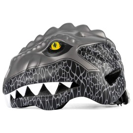 KINGBIKE Toddler Helmet Kids Bike Helmet Baby Helmets for Kids Infant 2-4 3-5 5-8 Years for Cycling Bike Skate Skating Girls Boys Dinosaur (Blue)