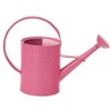 Houston International 8582E HPK 1-Gallon Steel Watering Can, Hot Pink