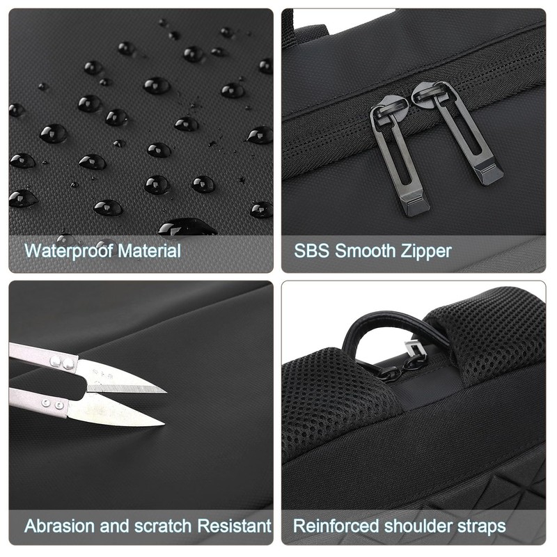 AUGUR Business Slim Backpack for Men 15.6 Inch Waterproof Laptop