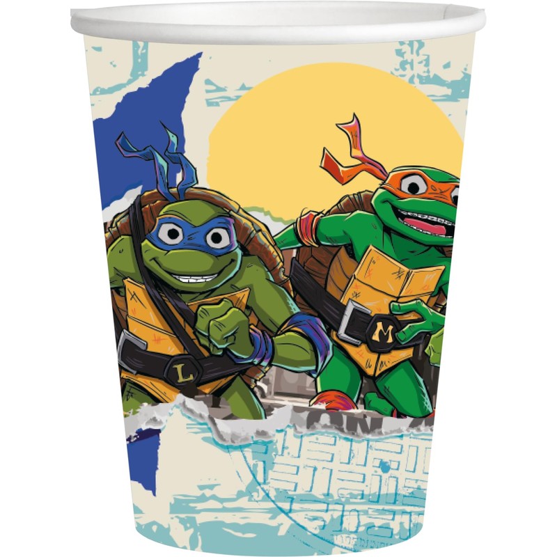 BeenSmile, Ninja Turtles Cups, Children's Cups, Children's Birthday Decoration, Party